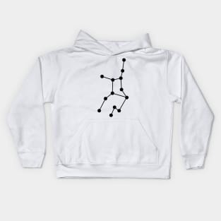 Virgo Horoscope Zodiac Kids Hoodie